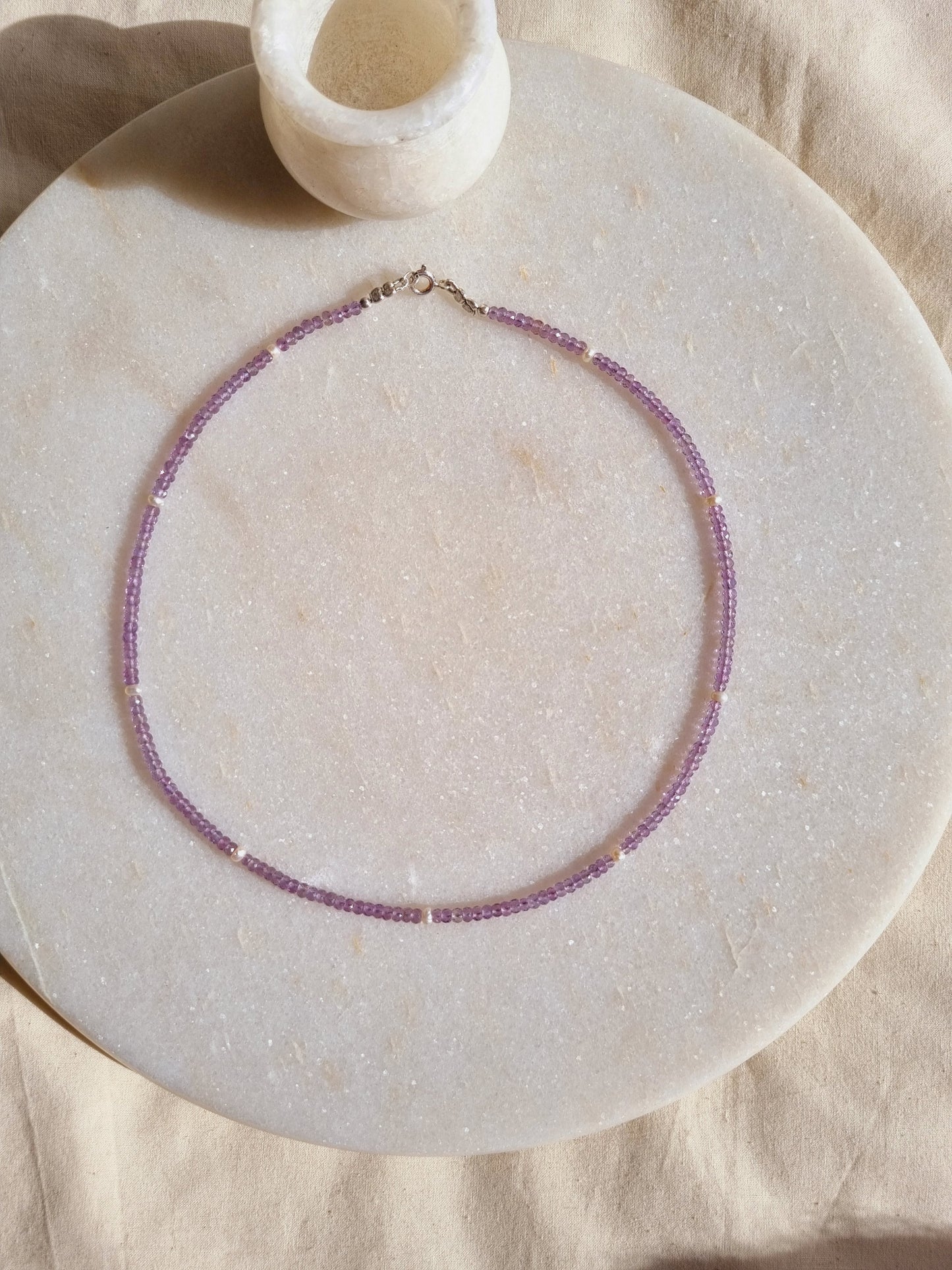 uars - Amethyst Pearl Boho Strand