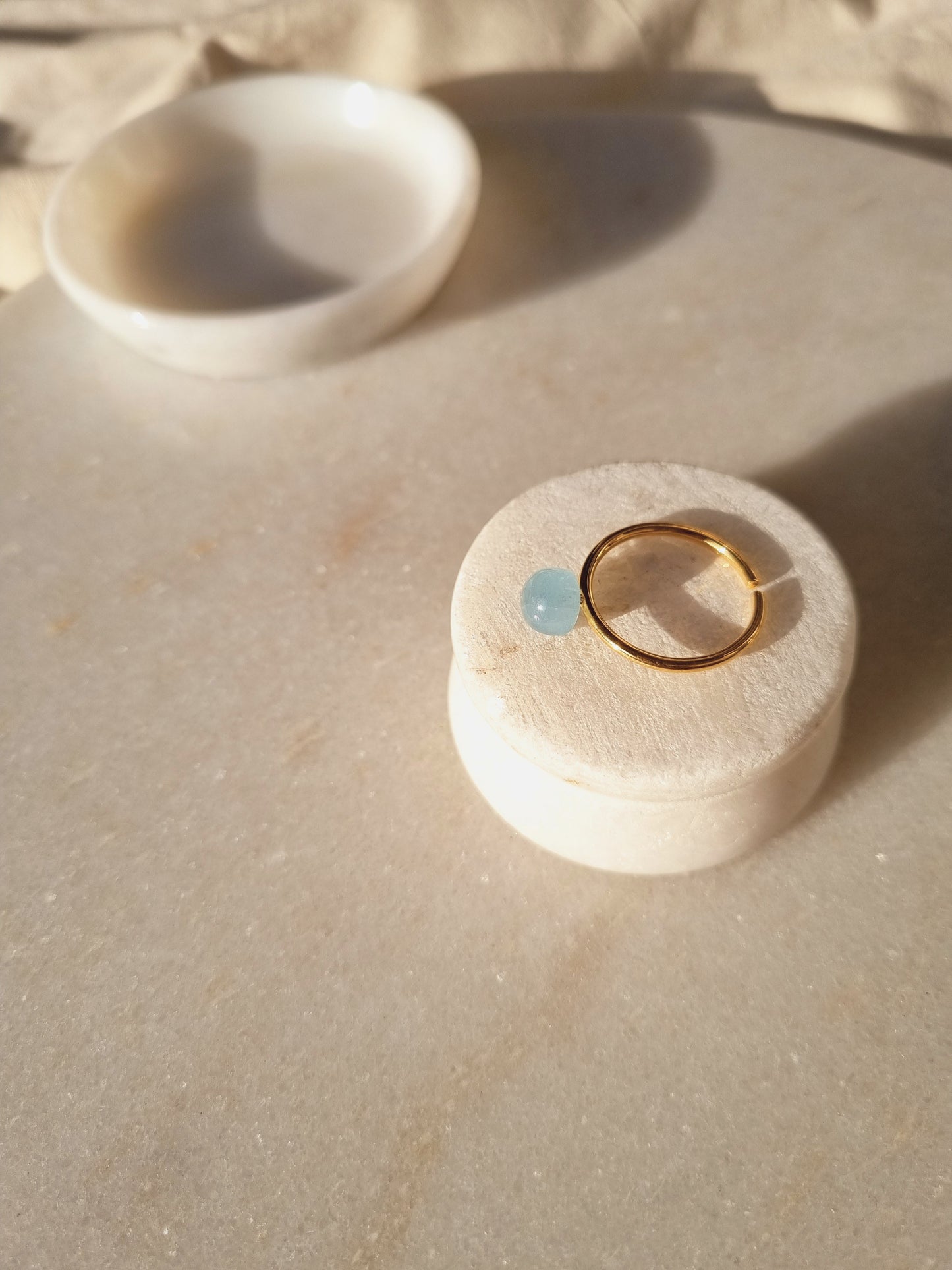 bhumi - Aquamarine Mood Ring