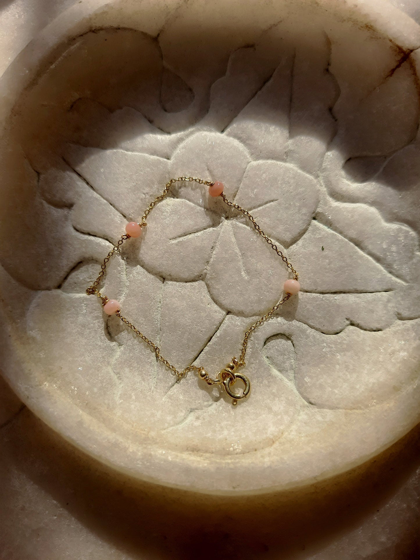 amal - Pink Opal Baati Bracelet