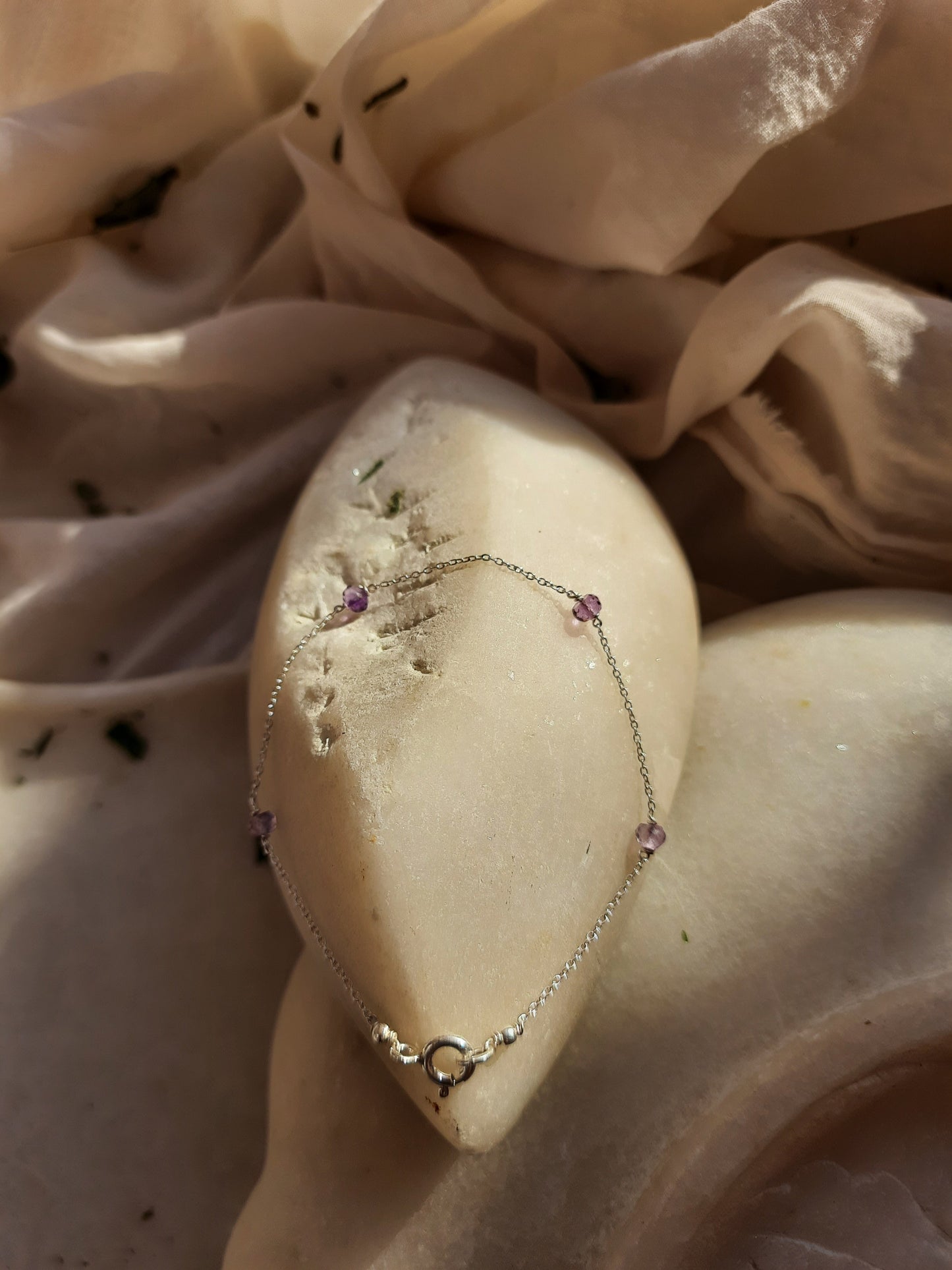 amal - Amethyst Baati Bracelet