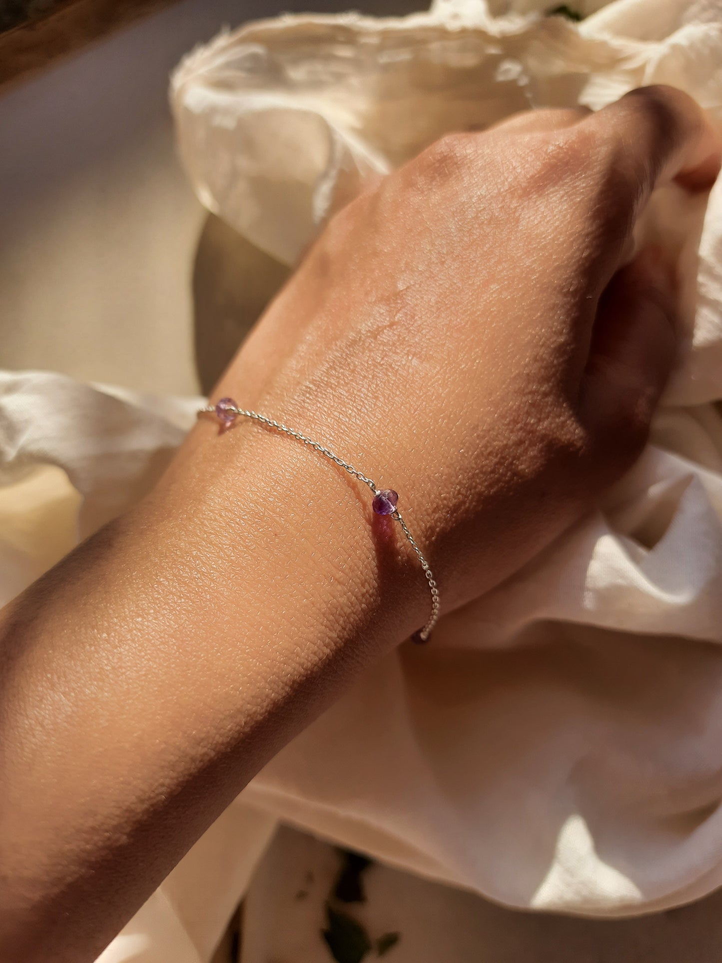 amal - Amethyst Baati Bracelet