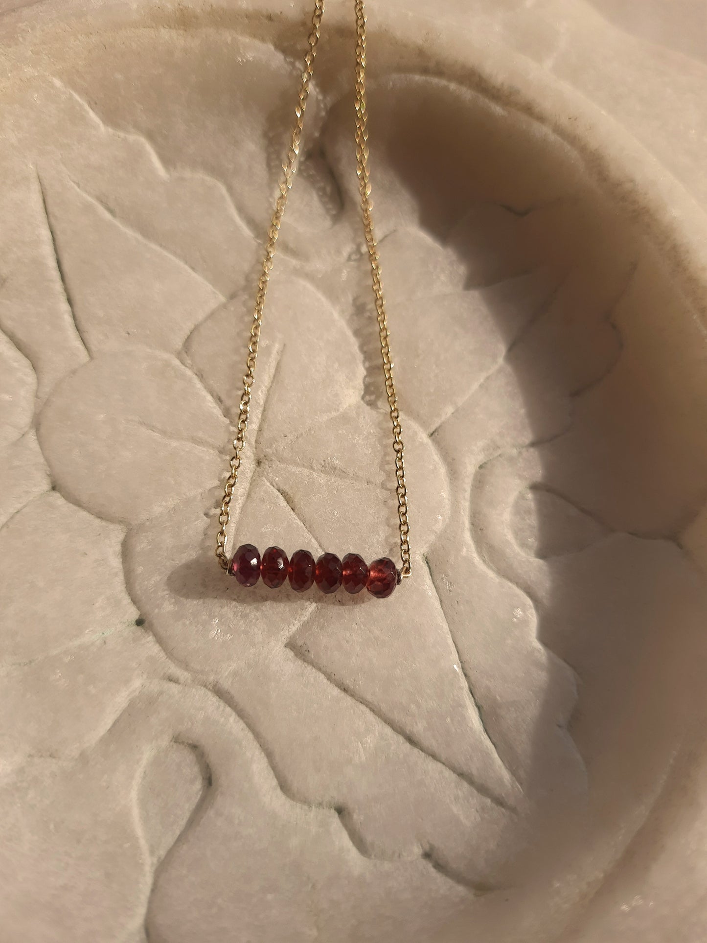 antilae - Garnet Baati Bar Pendant