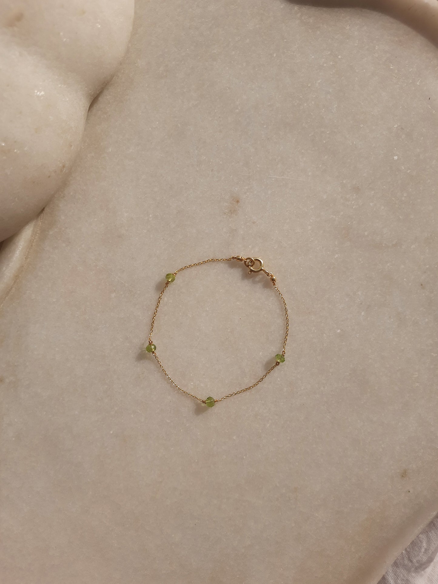amal - Peridot Baati Bracelet