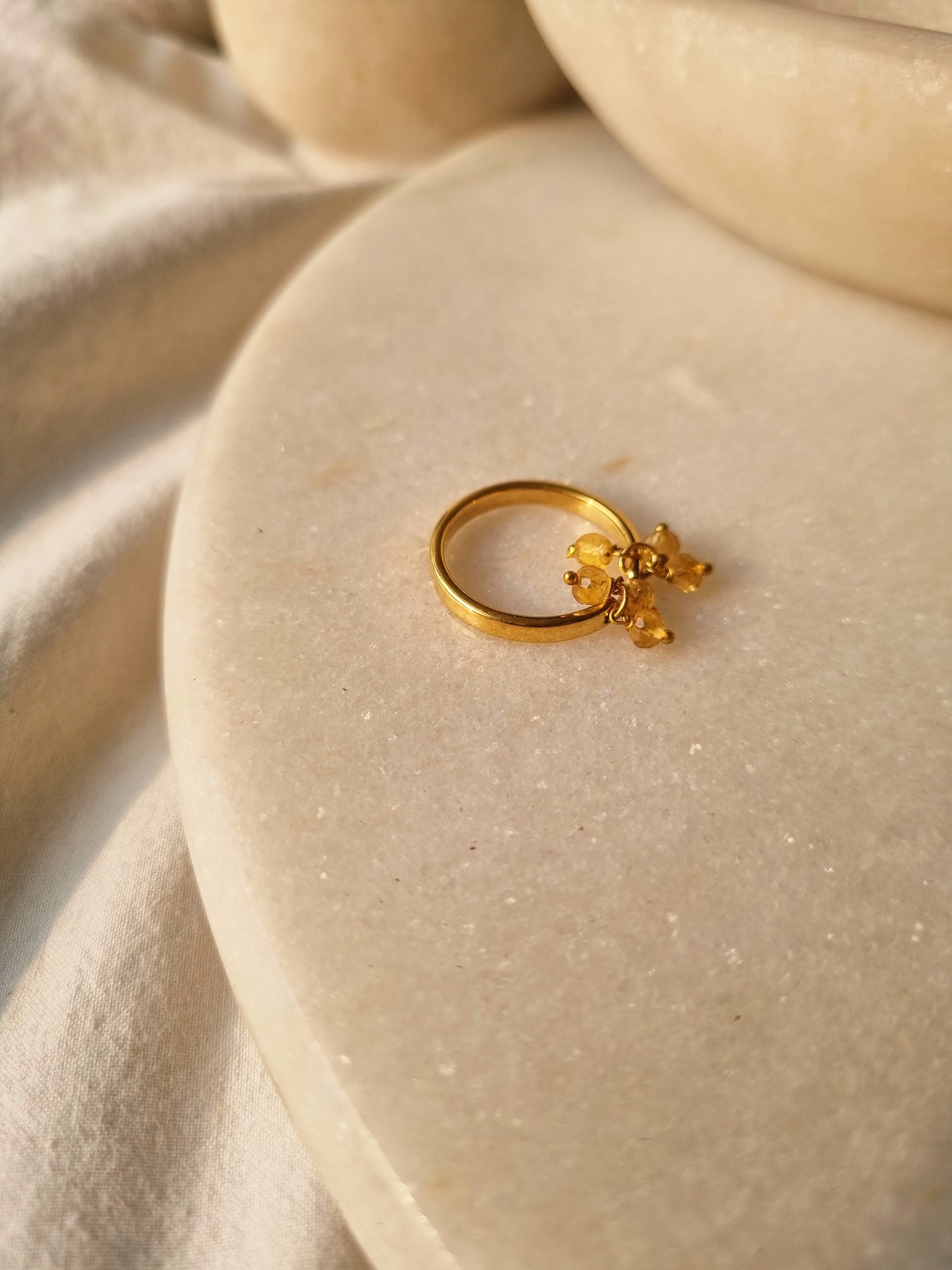 yama ring - Citrine