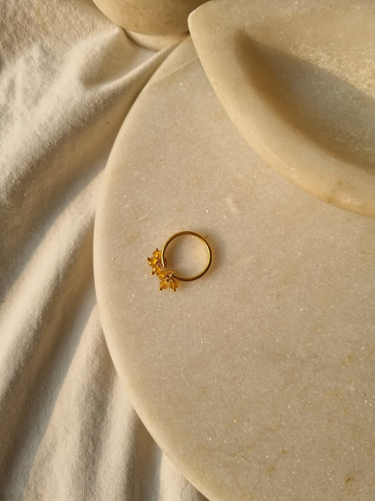 yama ring - Citrine
