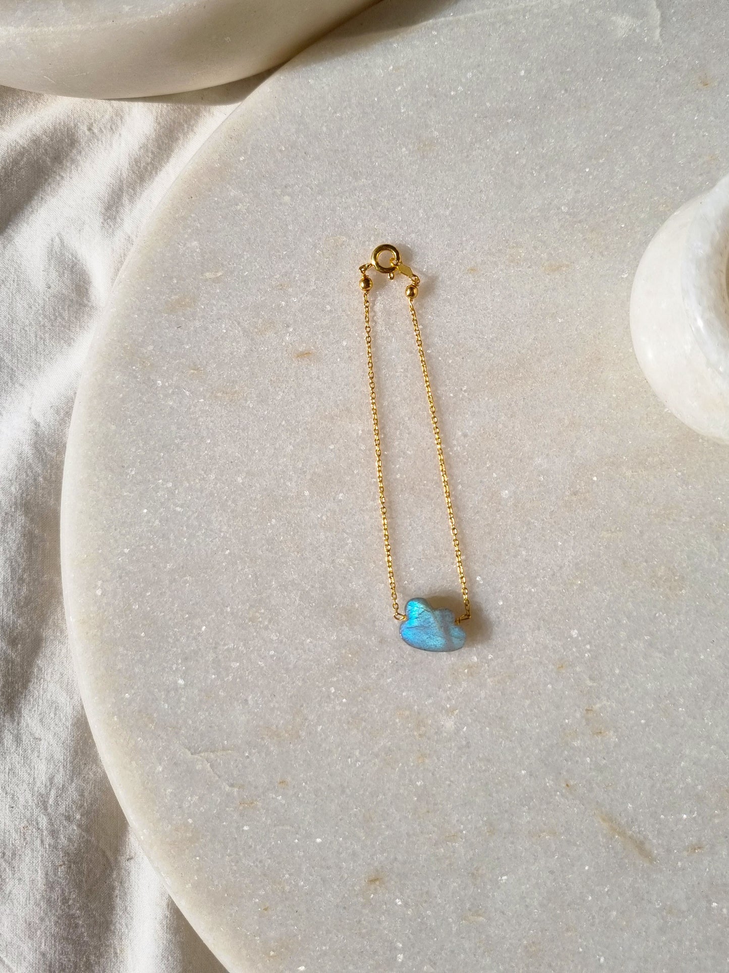 amegh - Labradorite Cloud Bracelet