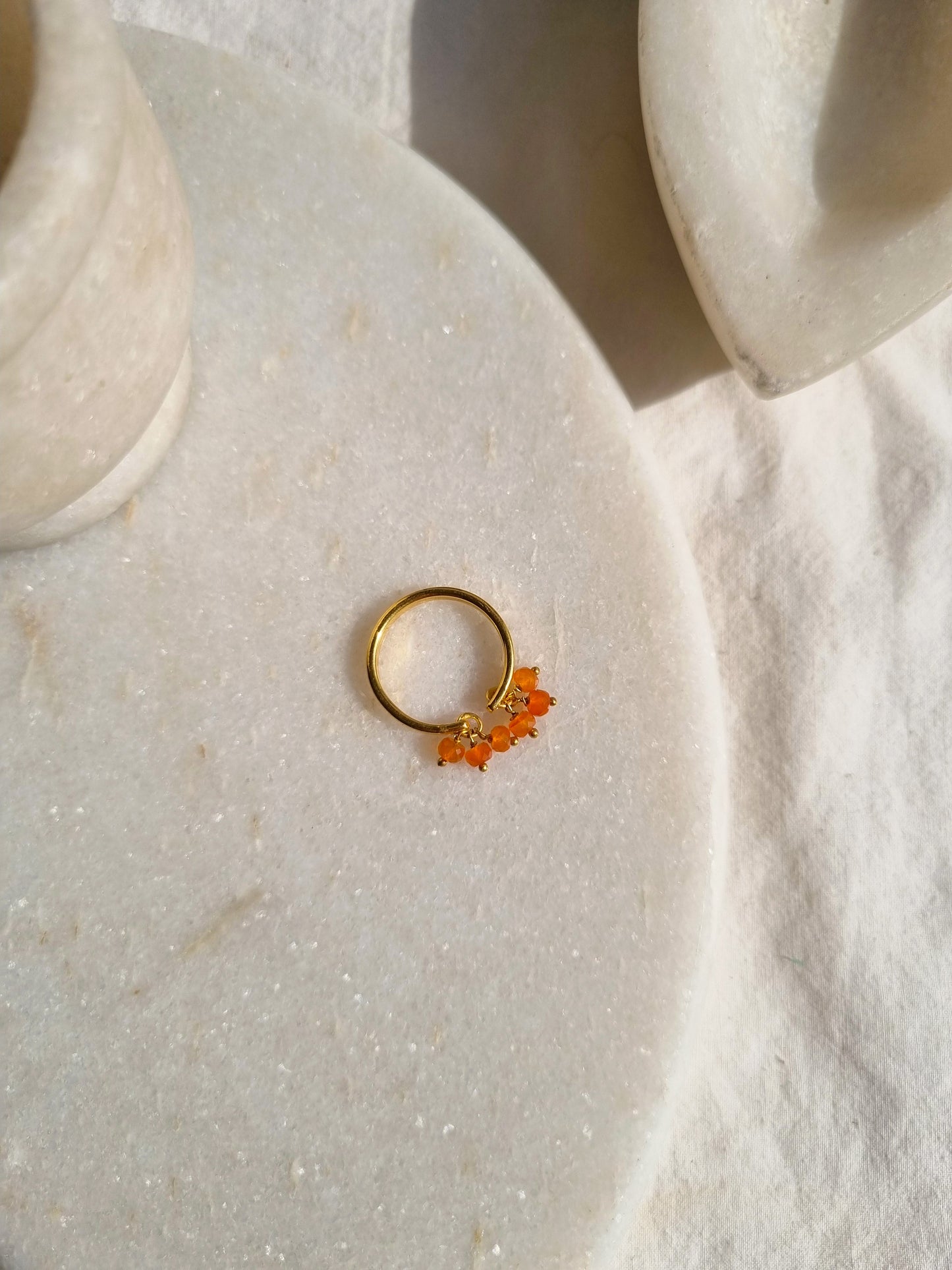 yama ring - Carnelian