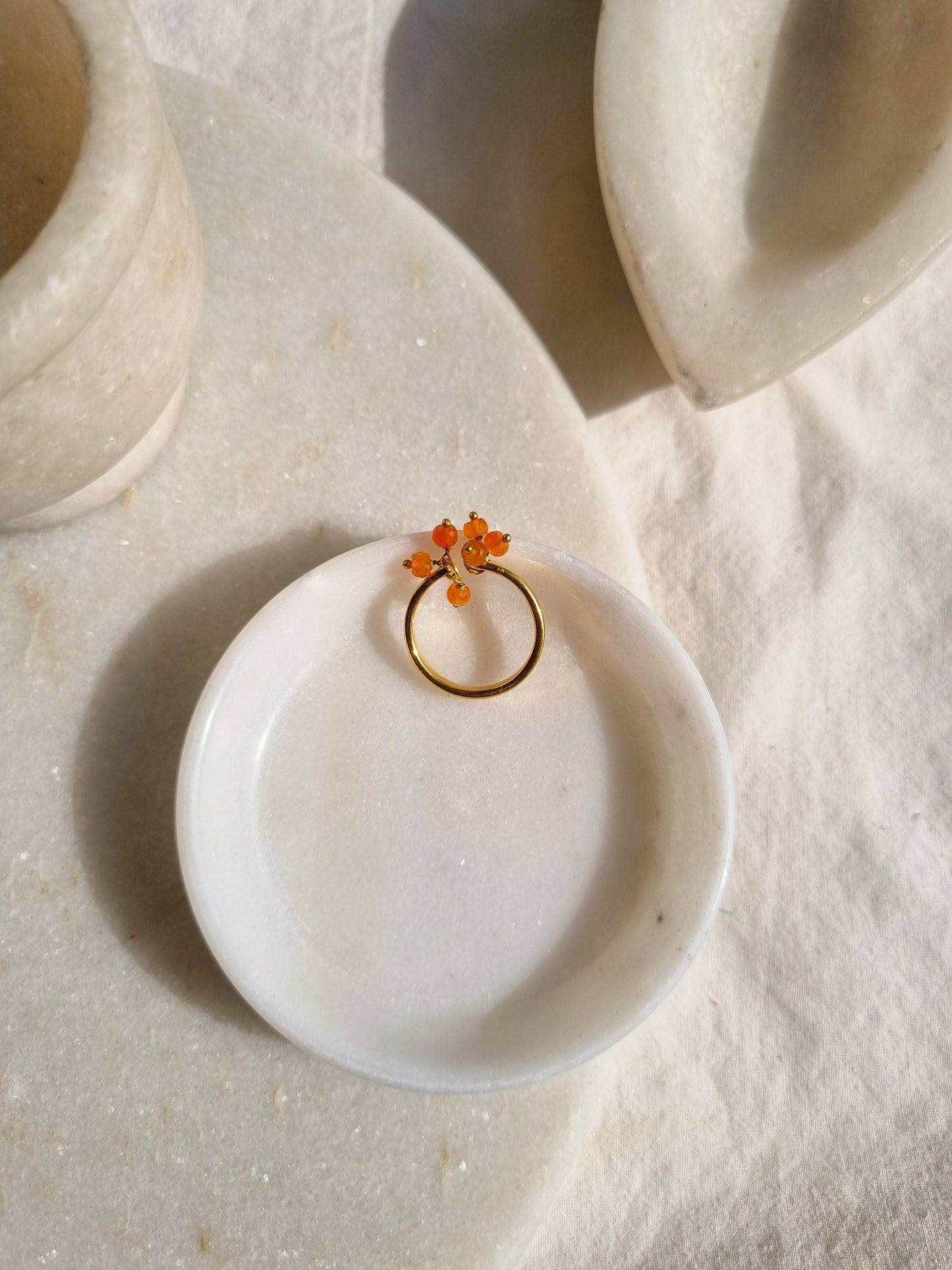 yama ring - Carnelian
