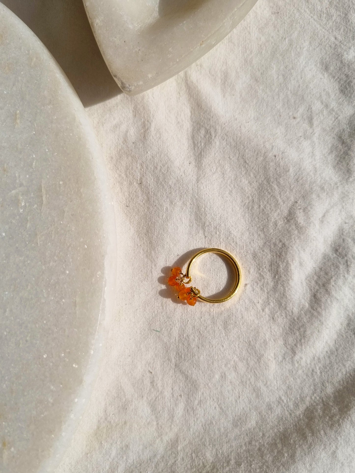 yama ring - Carnelian