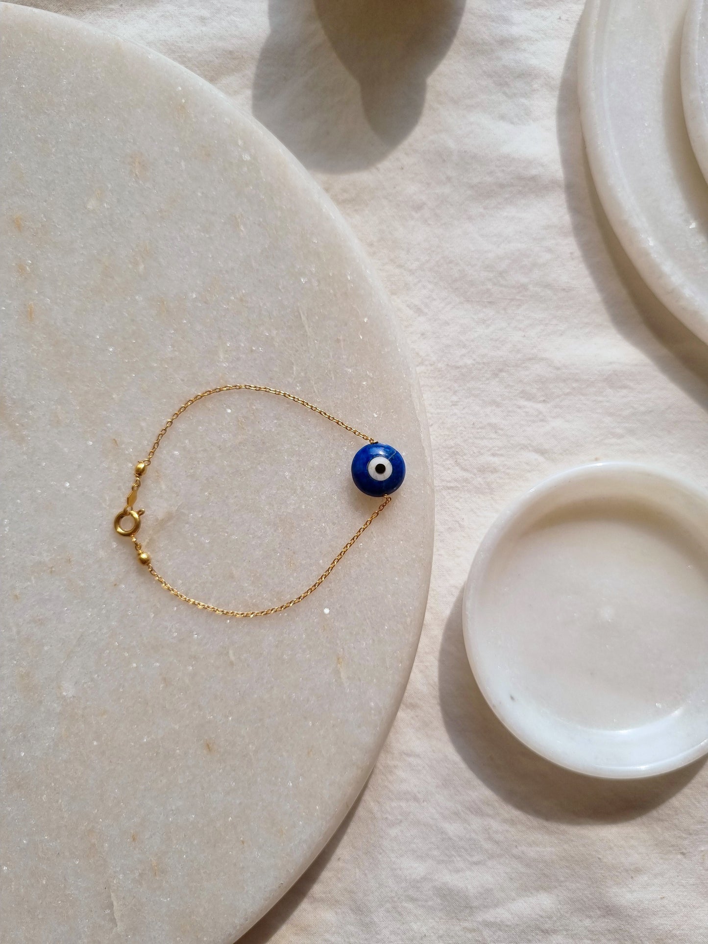 ayena - Lapis Lazuli Evil Eye Bracelet