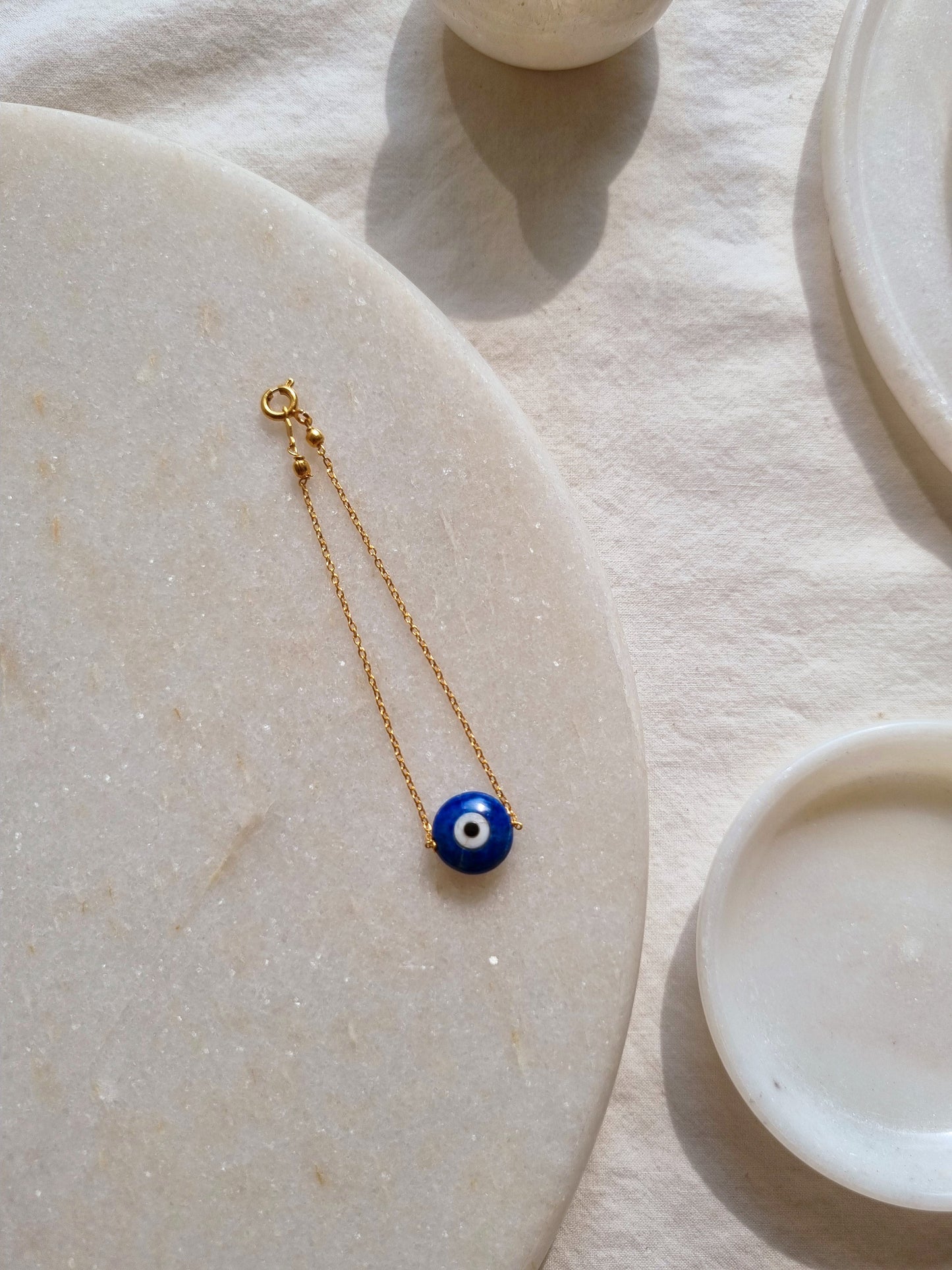 ayena - Lapis Lazuli Evil Eye Bracelet