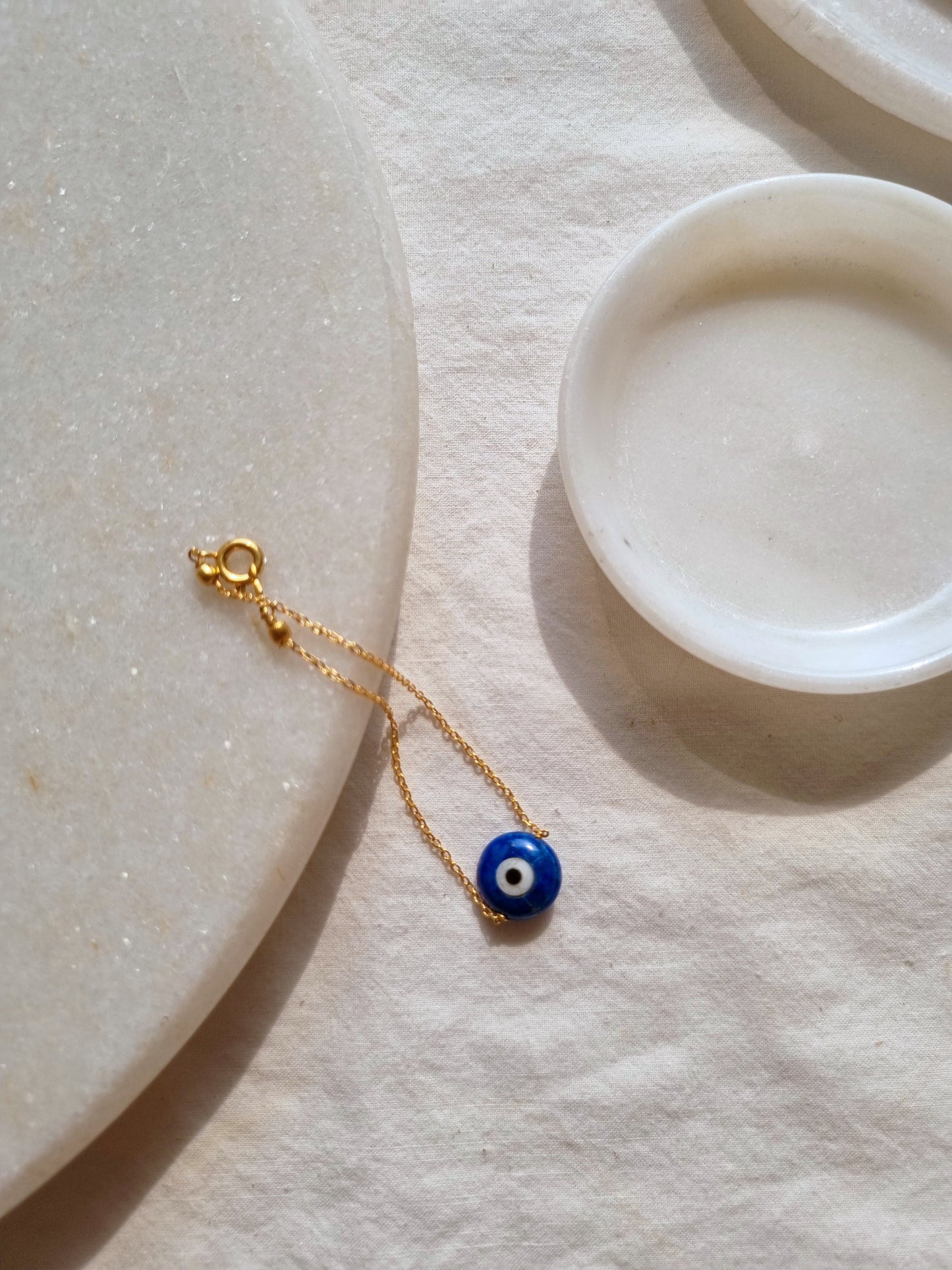ayena - Lapis Lazuli Evil Eye Bracelet