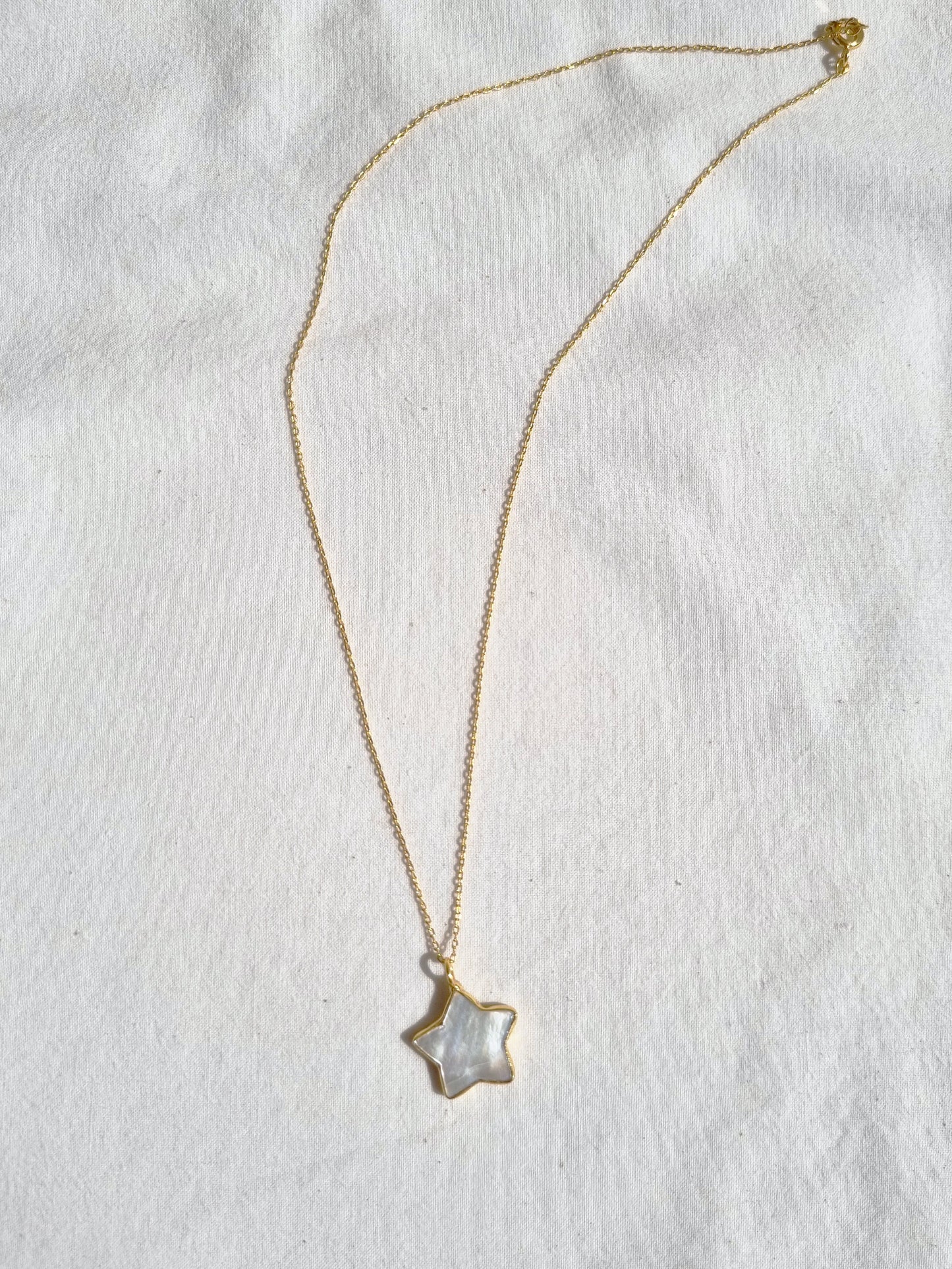 revati- Mother of Pearl Star Pendant