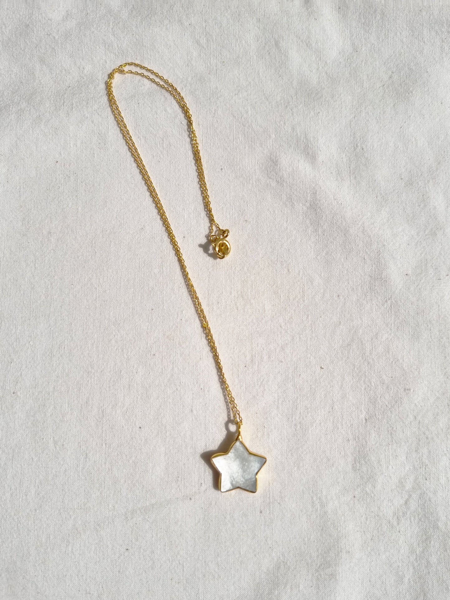 revati- Mother of Pearl Star Pendant