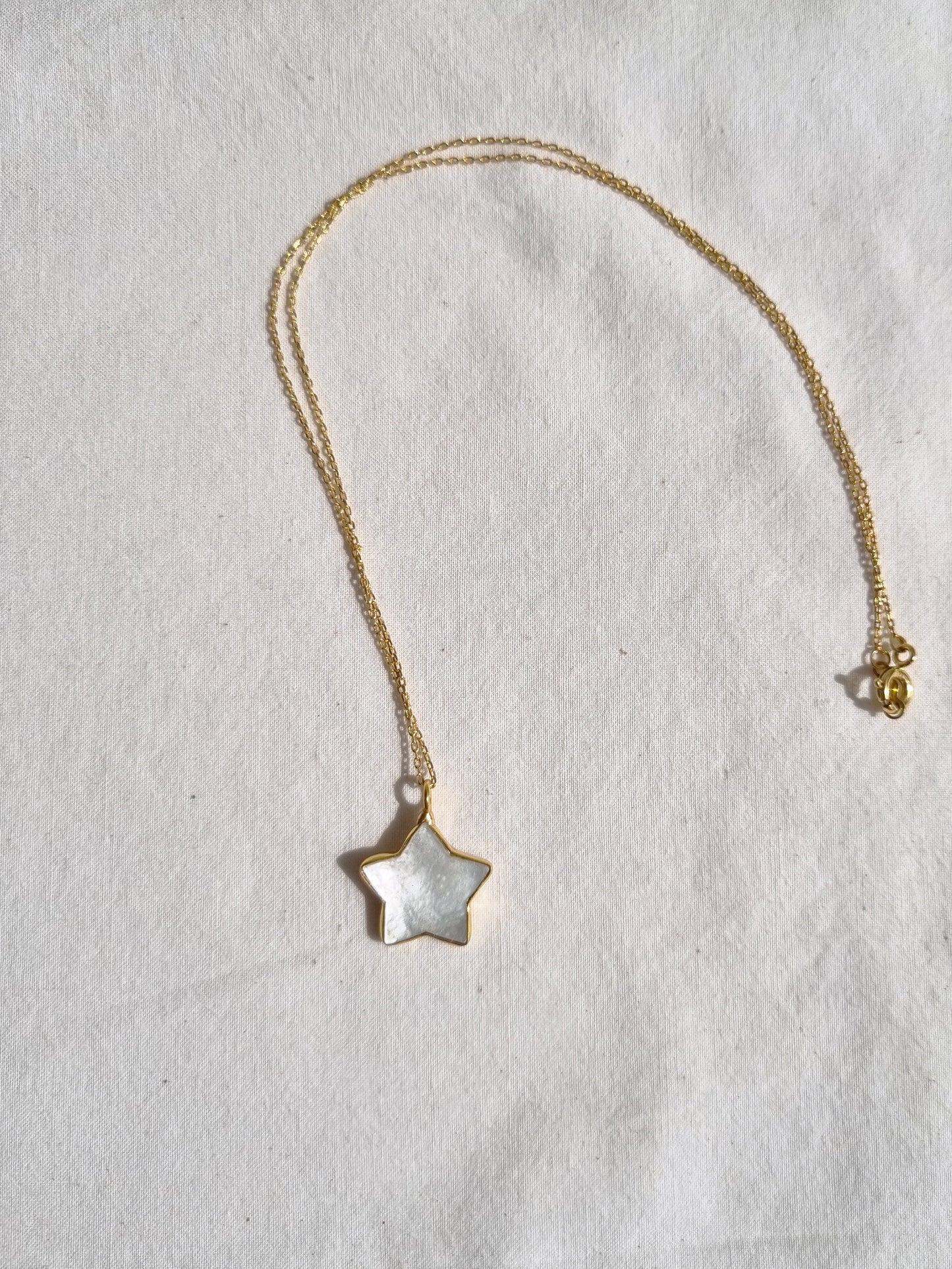 revati- Mother of Pearl Star Pendant