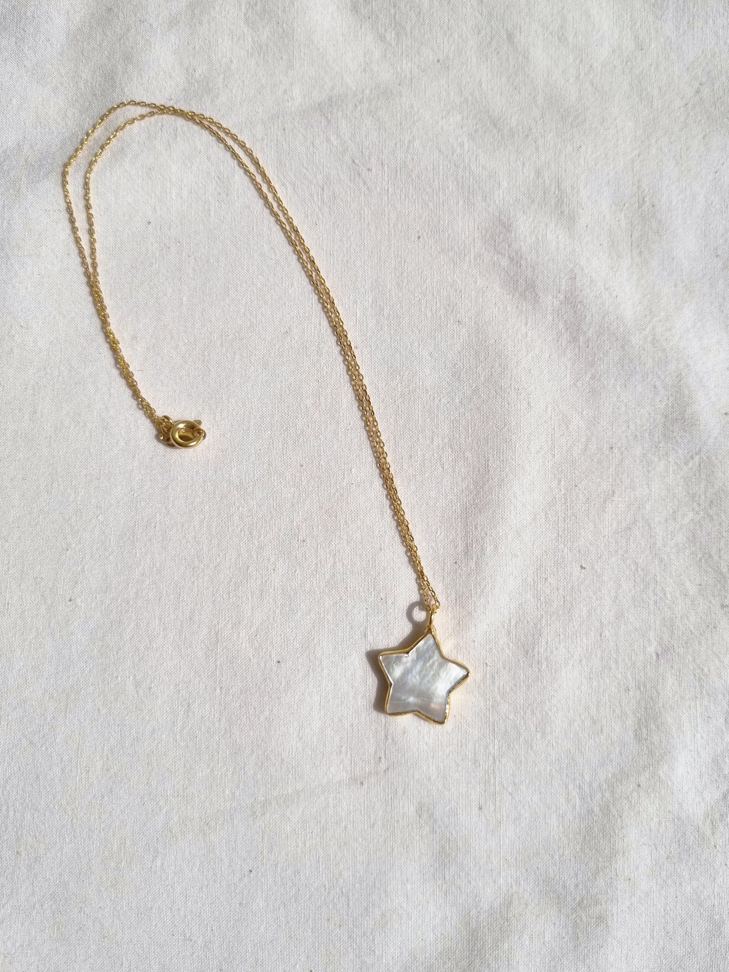 revati- Mother of Pearl Star Pendant