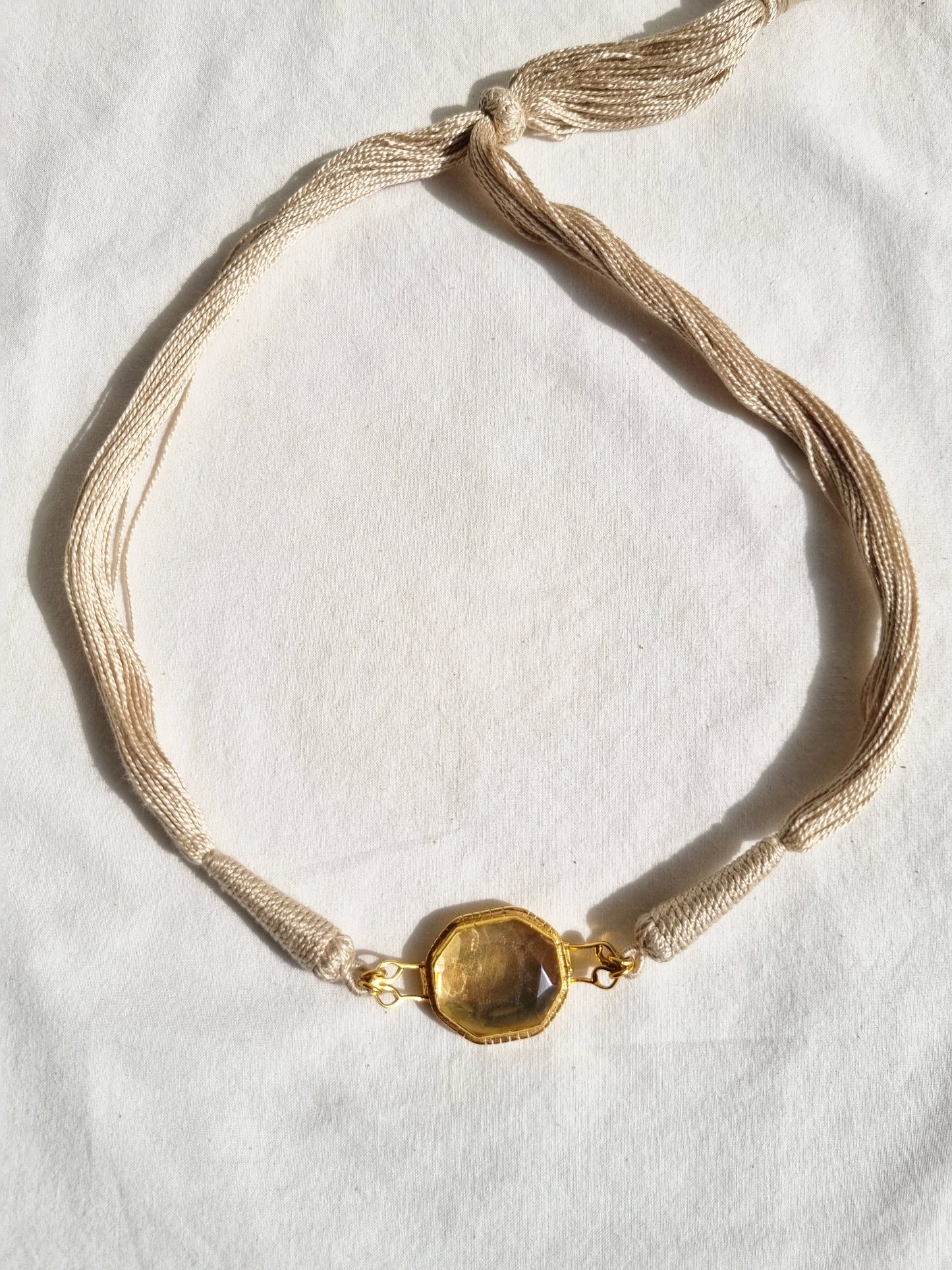 reva - Jasmine's Clear Quartz Choker