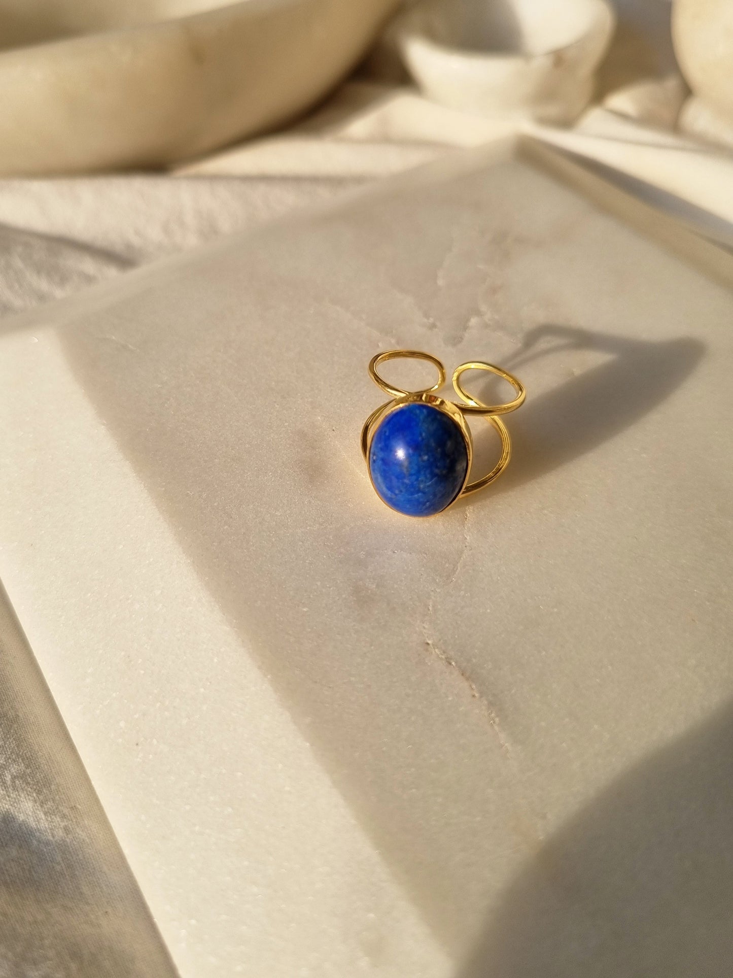 olivia - Lapis Lazuli Ring
