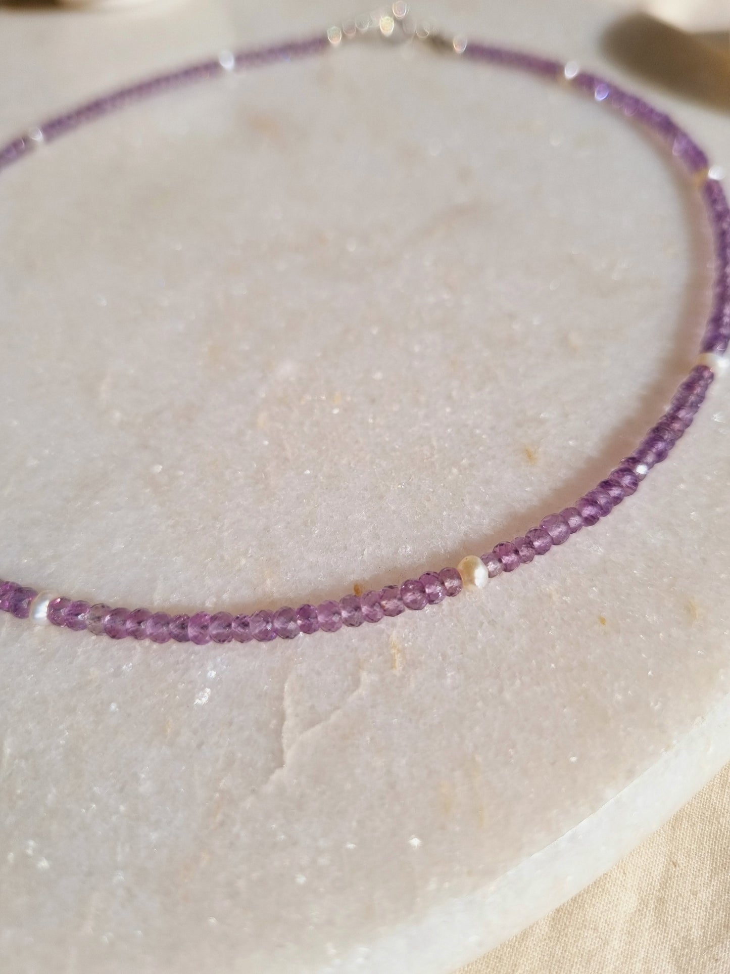 uars - Amethyst Pearl Boho Strand
