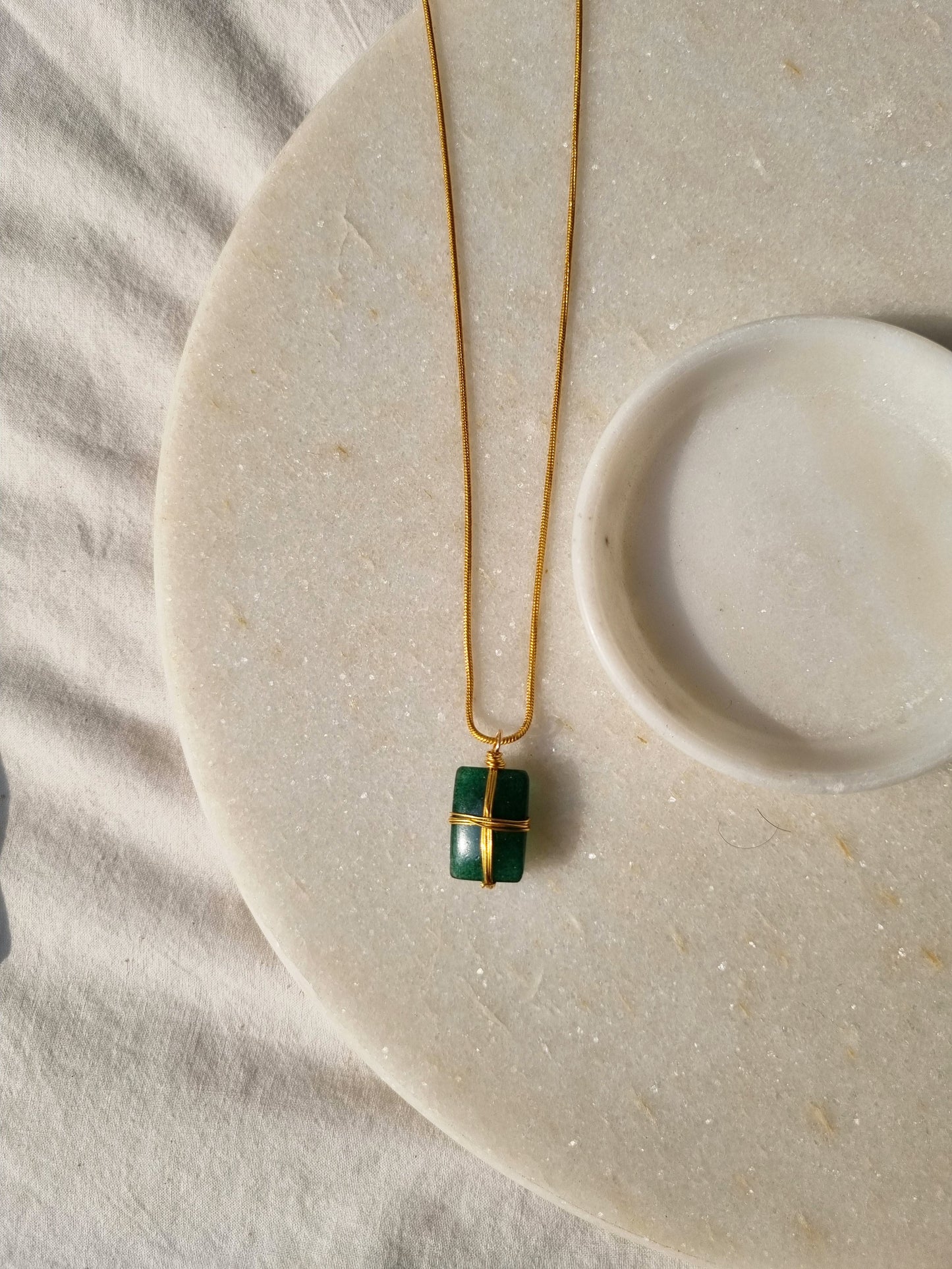 racana - Green Aventurine Men's Pendant