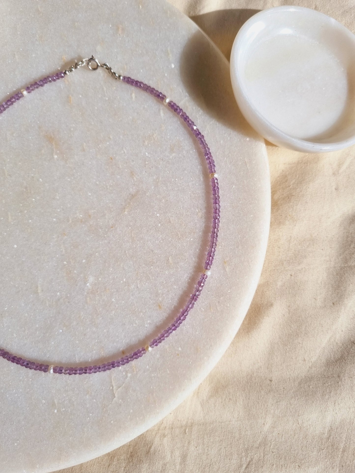uars - Amethyst Pearl Boho Strand