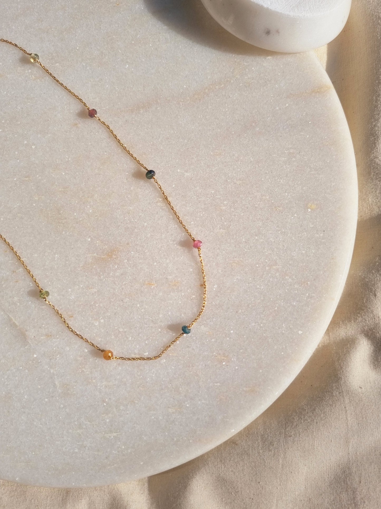 veti - Tourmaline Baati choker