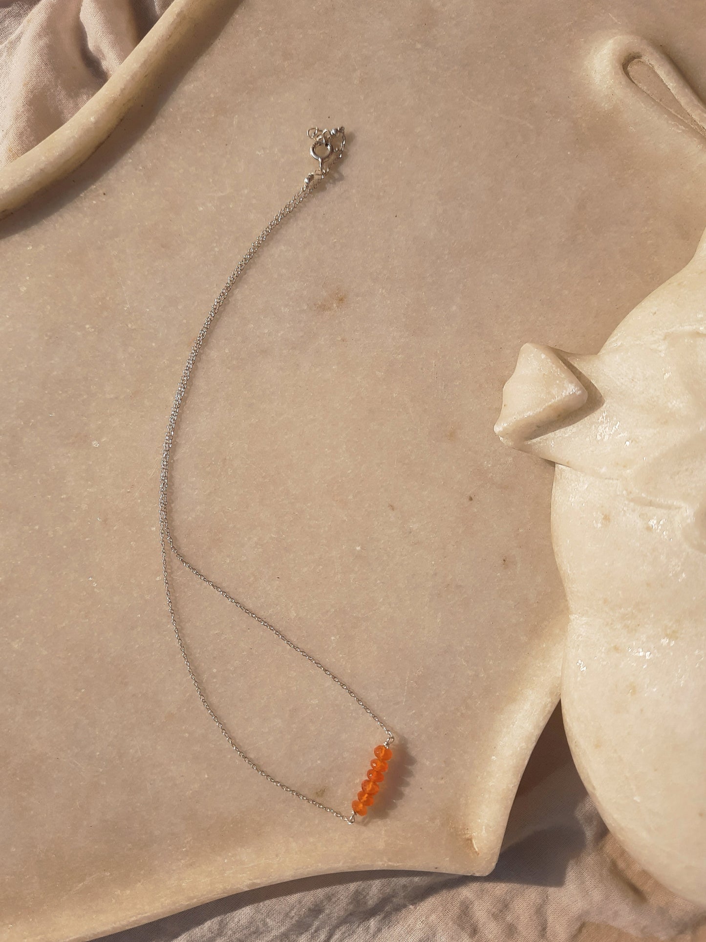antilae - Carnelian Baati Bar Pendant