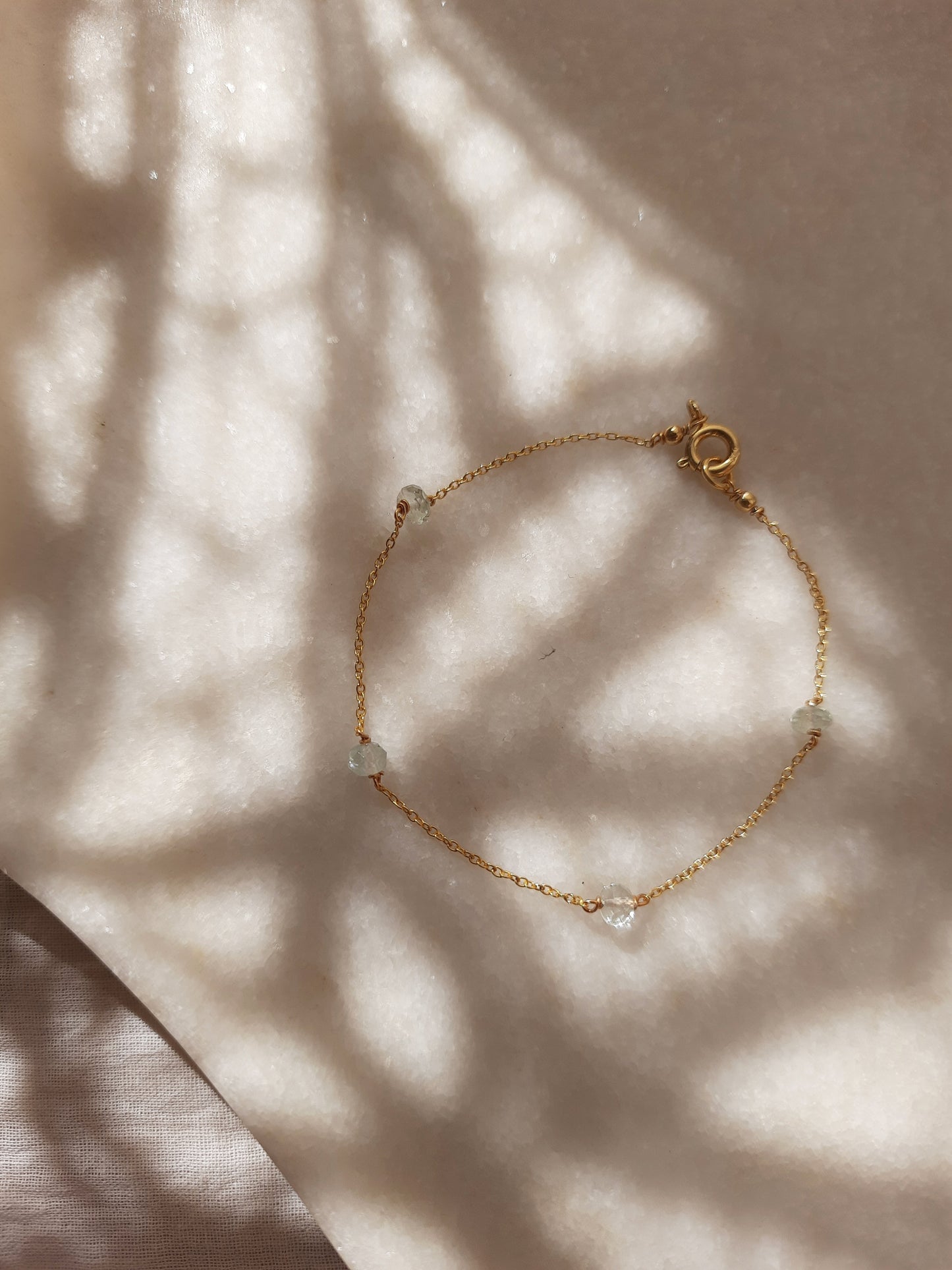 amal - Aquamarine Baati Bracelet