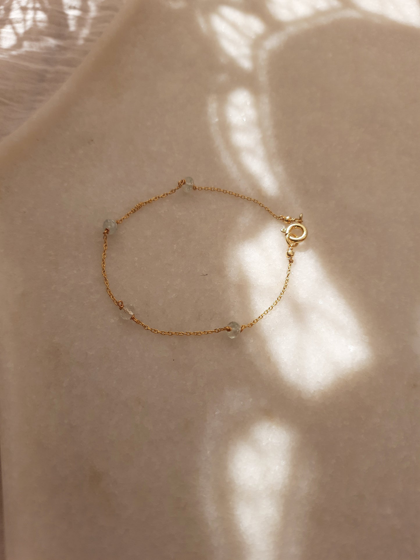 amal - Aquamarine Baati Bracelet