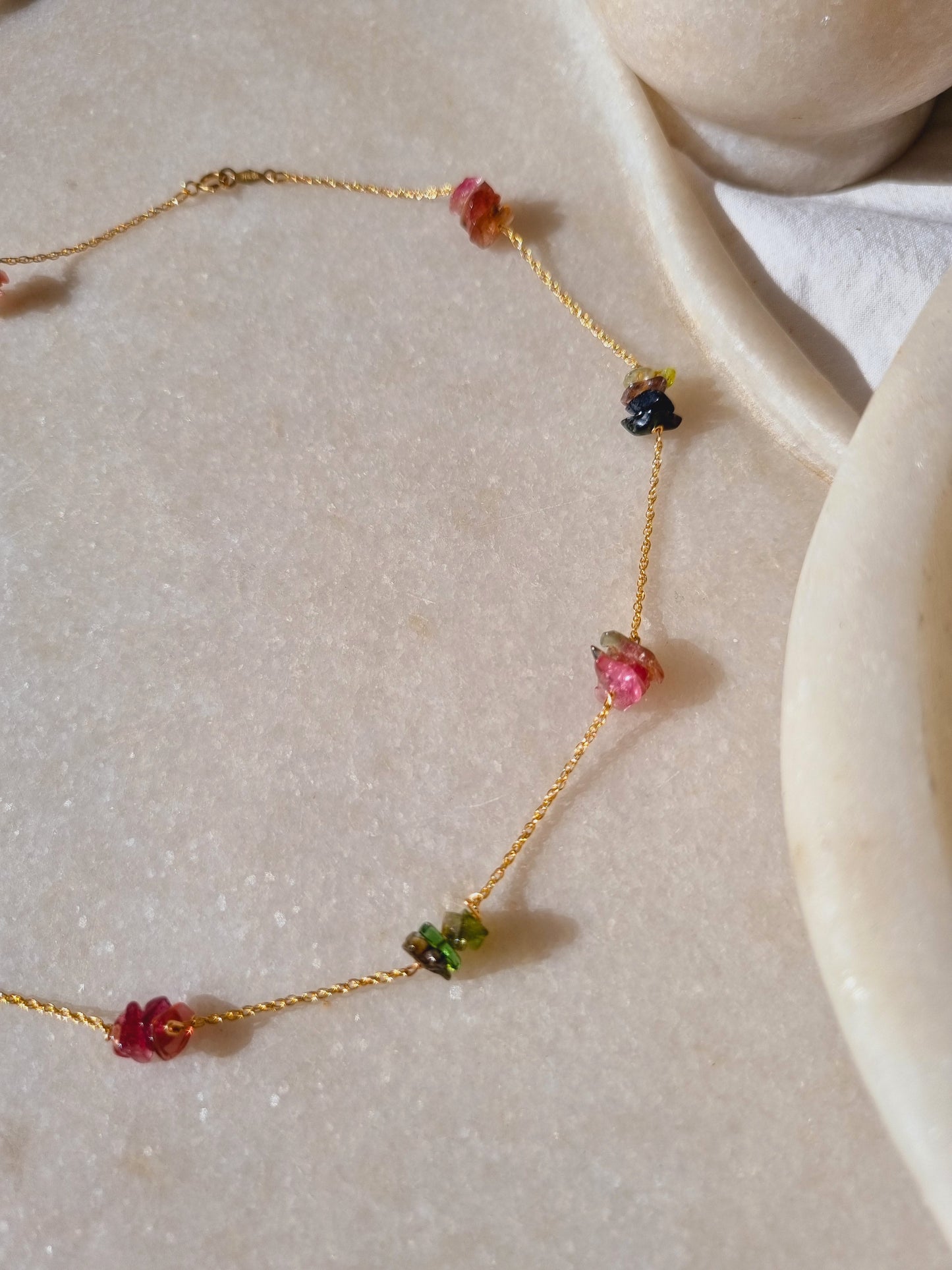 iyet - Tourmaline uncut choker