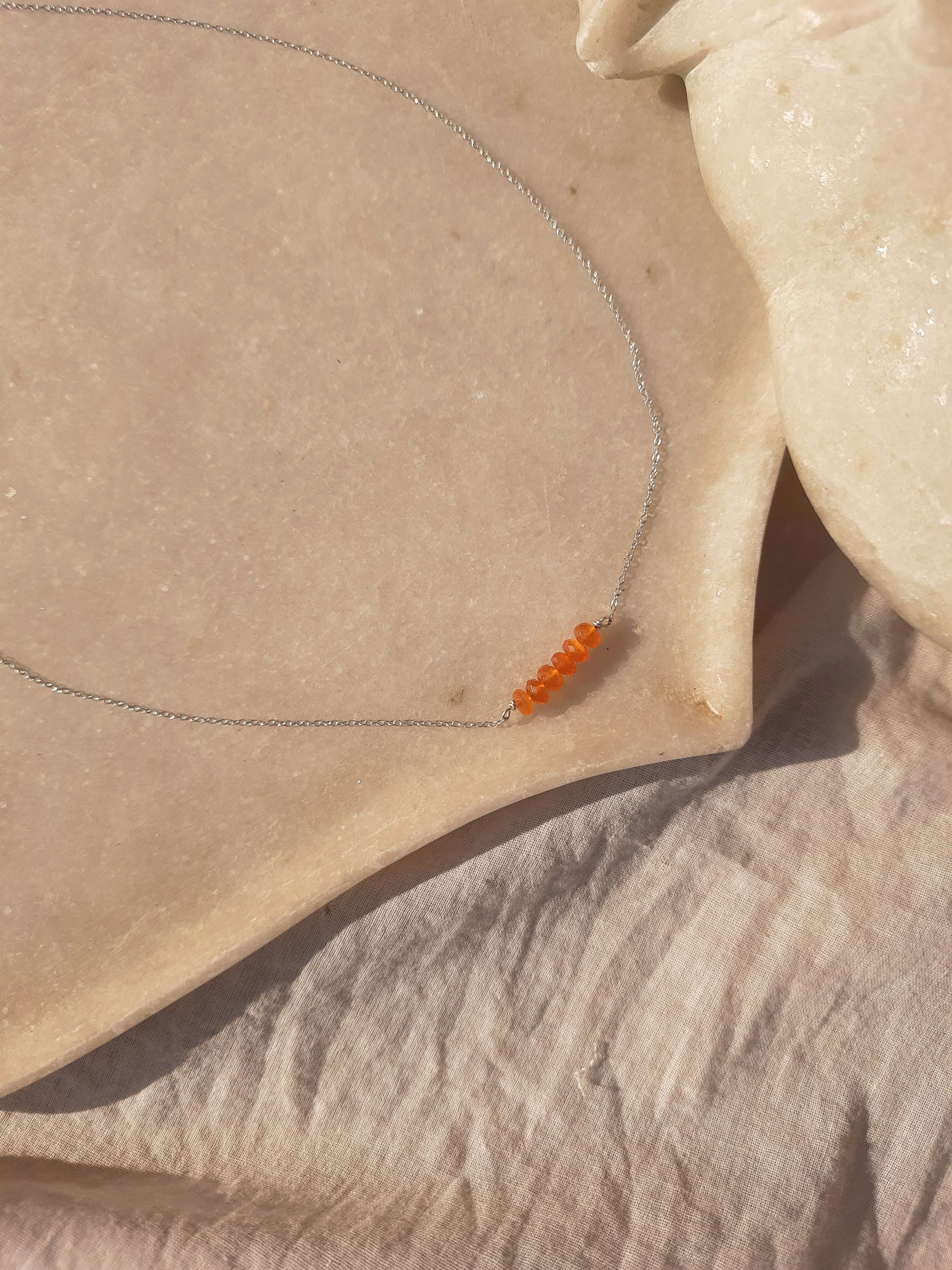 antilae - Carnelian Baati Bar Pendant