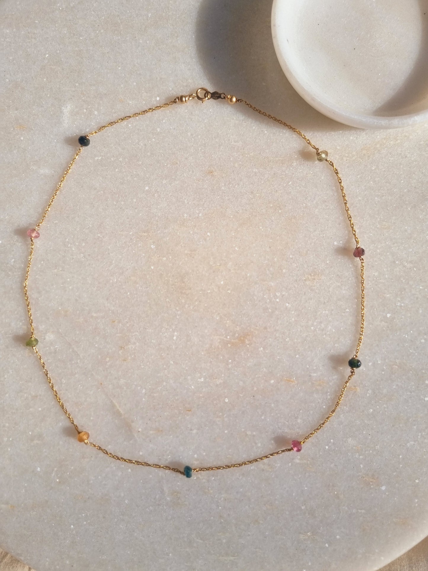 veti - Tourmaline Baati choker
