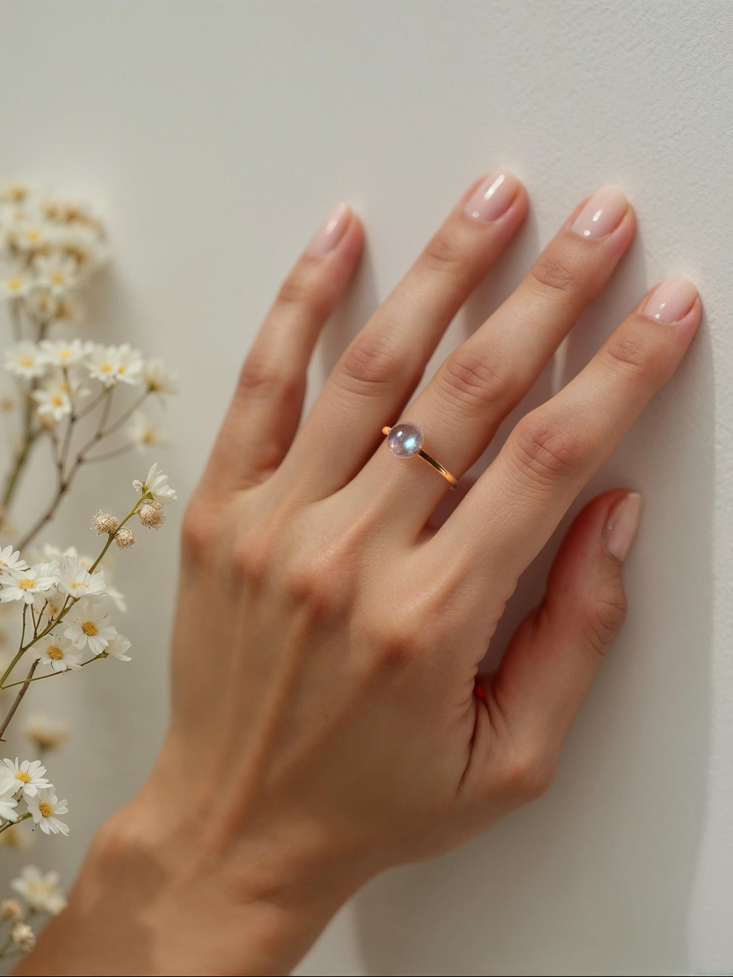 bhumi - Labradorite Mood Ring