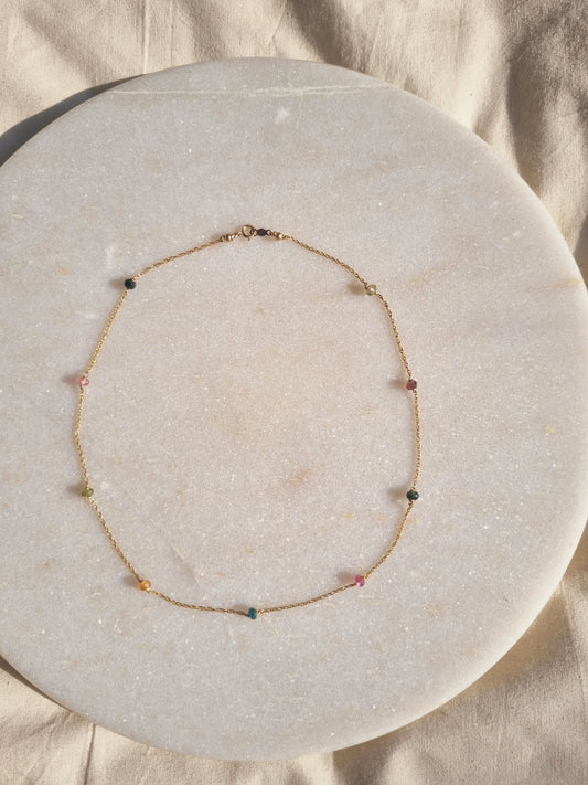veti - Tourmaline Baati choker