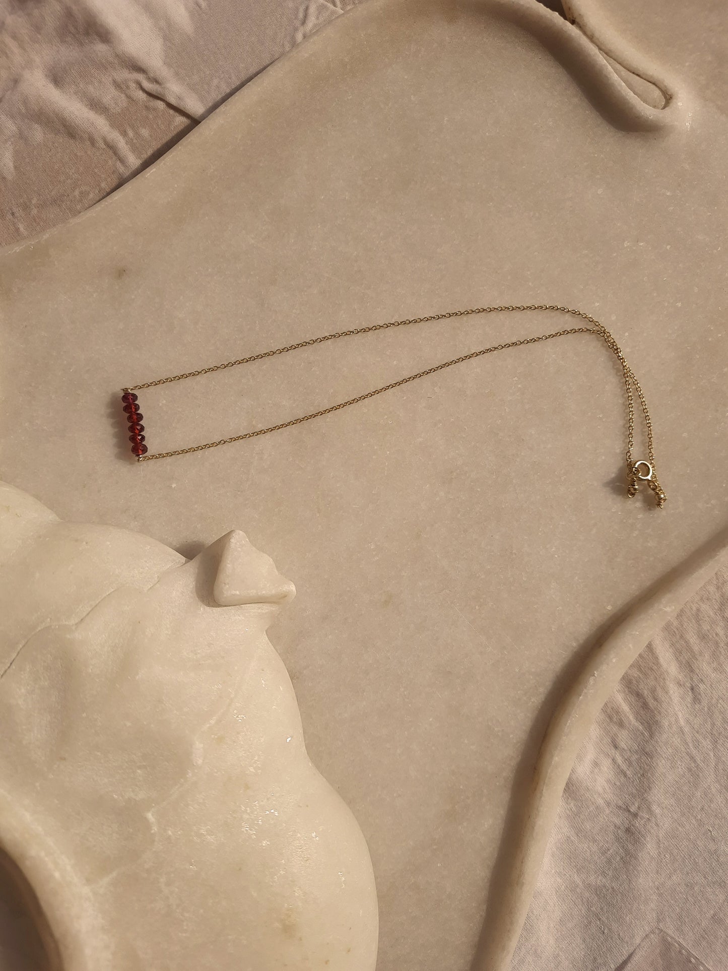 antilae - Garnet Baati Bar Pendant