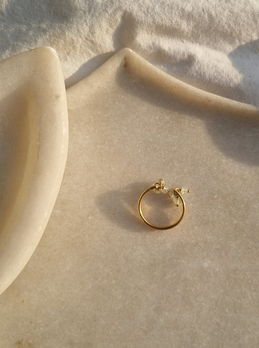 yama ring - Aquamarine