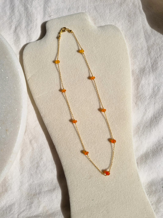 veti - Carnelian Baati Choker