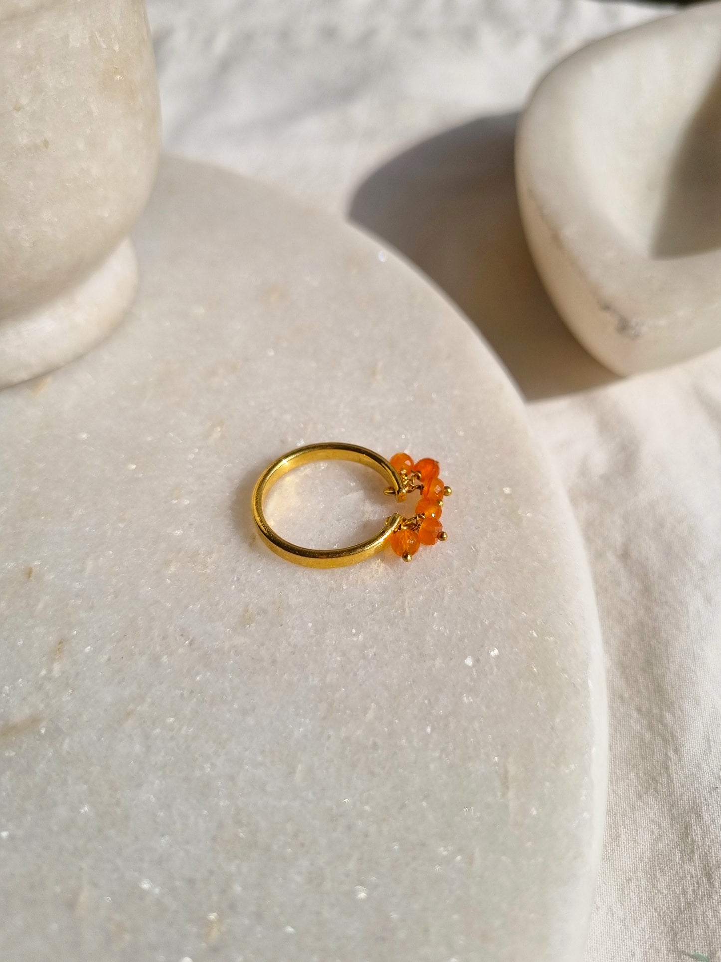 yama ring - Carnelian