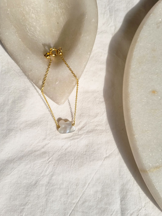 amegh - Mother of Pearl Cloud Bracelet