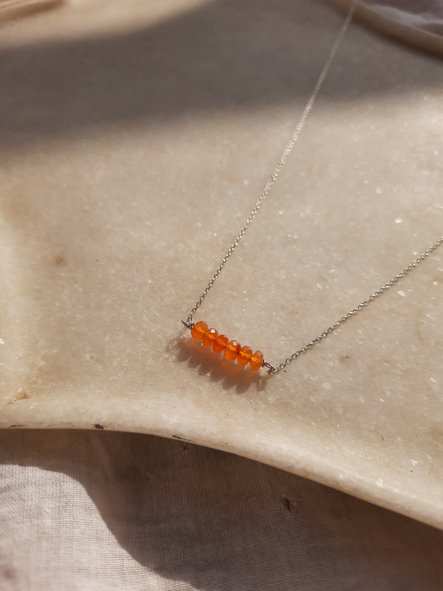 antilae - Carnelian Baati Bar Pendant